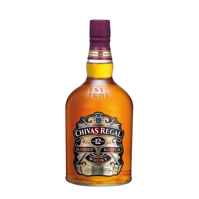 Whisky Chivas Regal Blended 12 Year Old Cl 70 Astucciata