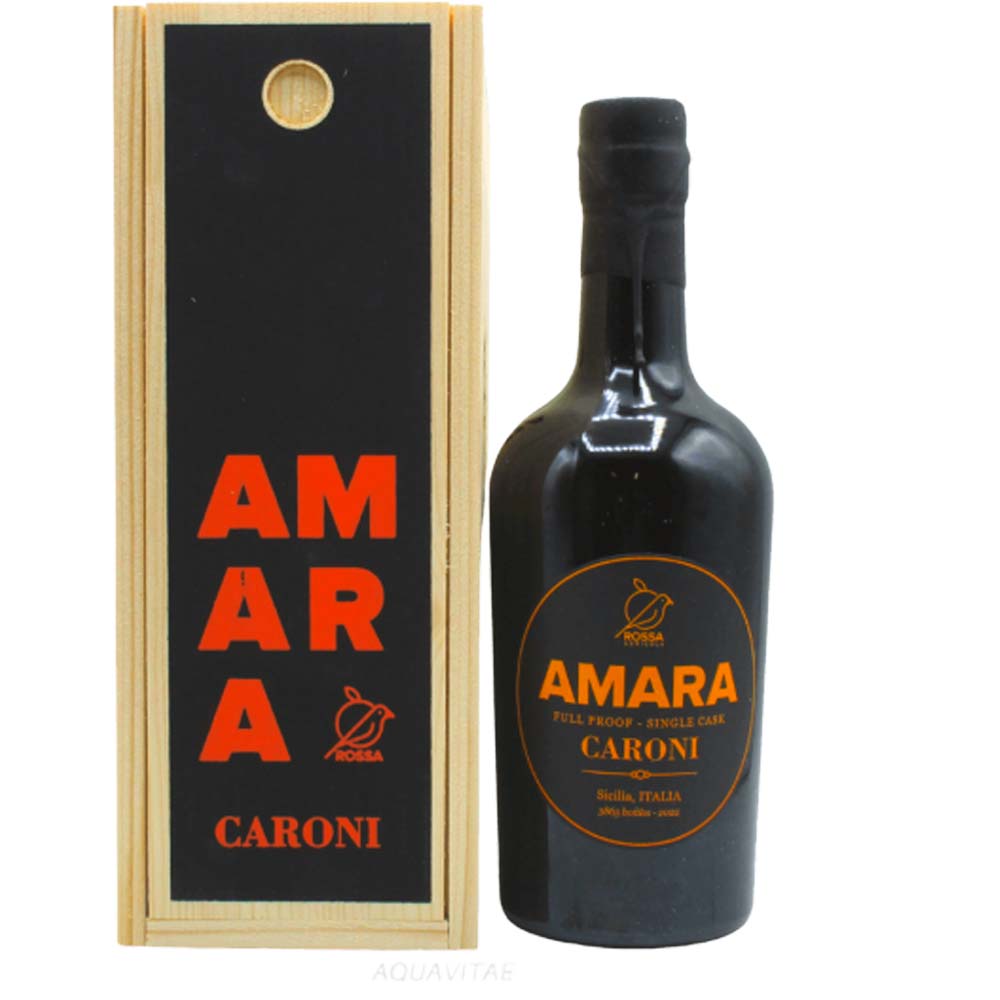 Amaro Amara Caroni Full Proof- Single Cask Cl 50 Cassetta Legno
