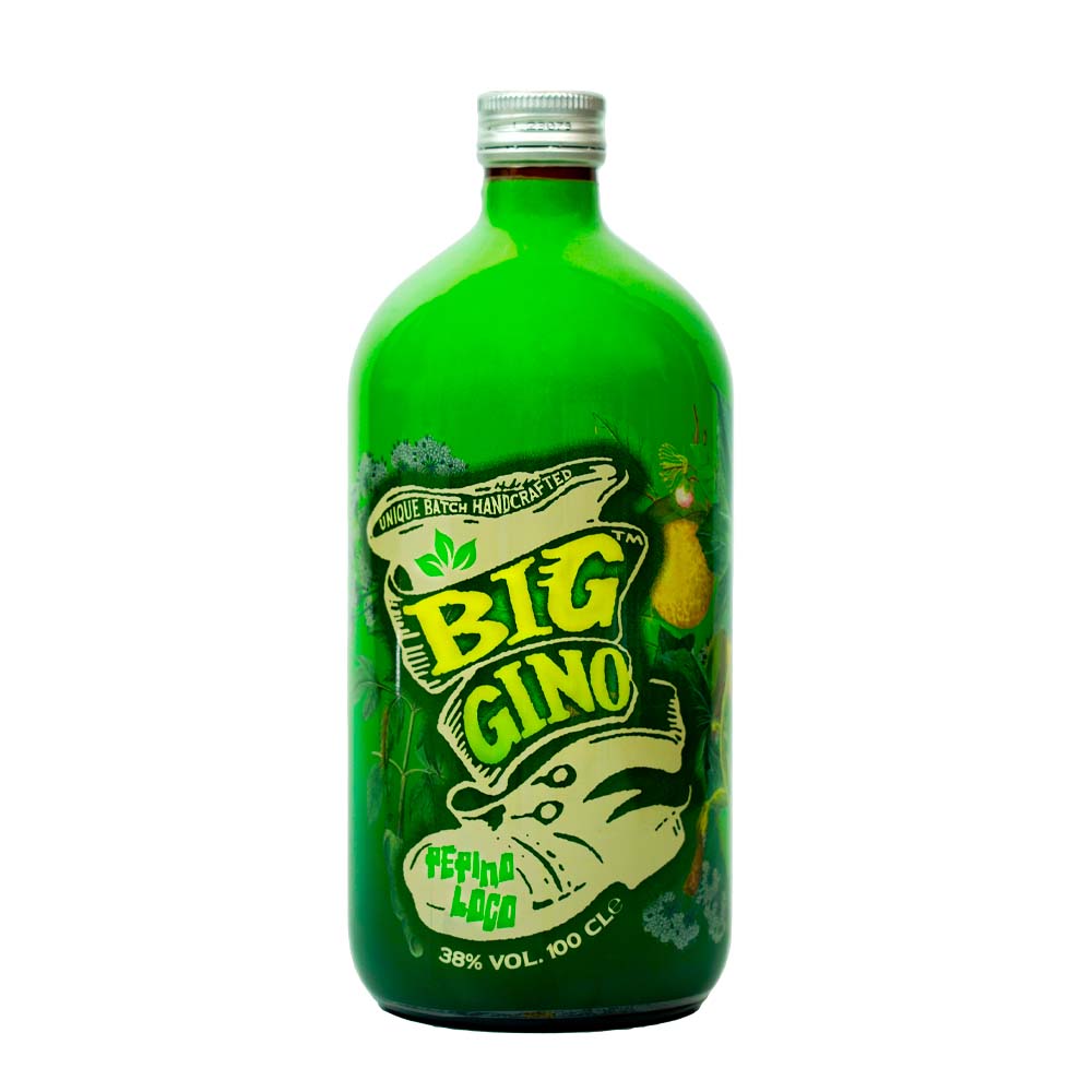 Gin Big Gino Pepino Loco Cl 100