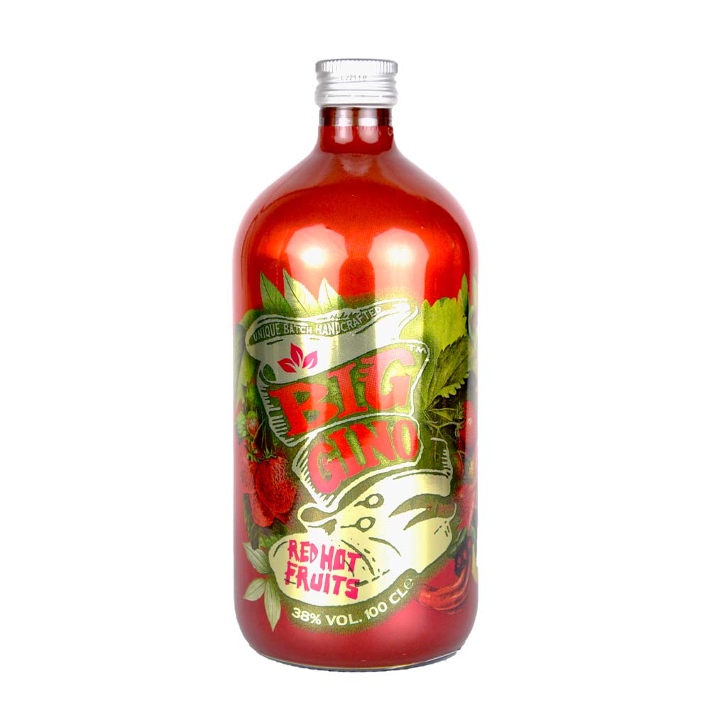 Gin Big Gino Red Hot Fruits Cl 100