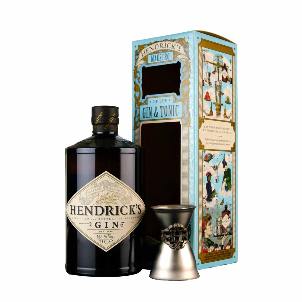 Gin Hendrick's Cl 70 Gift Pack con Jigger