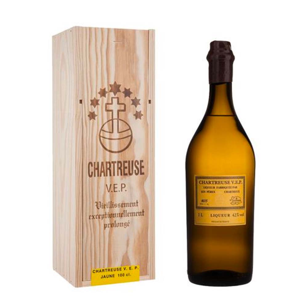 Liquore Chartreuse V.E.P. Jaune Release 2026 Cl 100 Cassa Legno