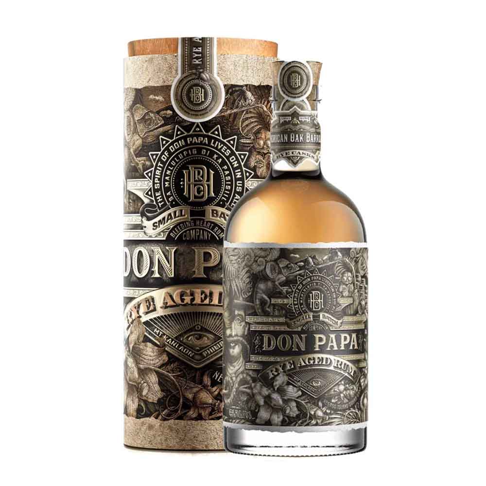 Rum Don Papa Rye Cask Aged Cl 70 Astucciato