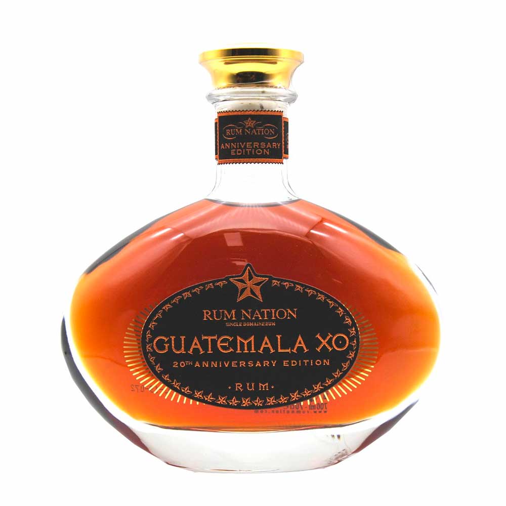 Rum Nation Guatemala Xo 20° Anniversary Edition Cl 70 Astucciata