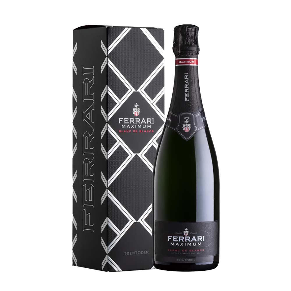 Spumante Ferrari Maximum Blanc de Blancs Cl 75 Astucciata