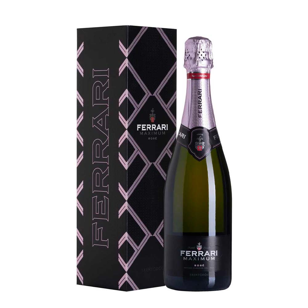 Ferrari Maximum Rosé Sparkling Wine 75cl 