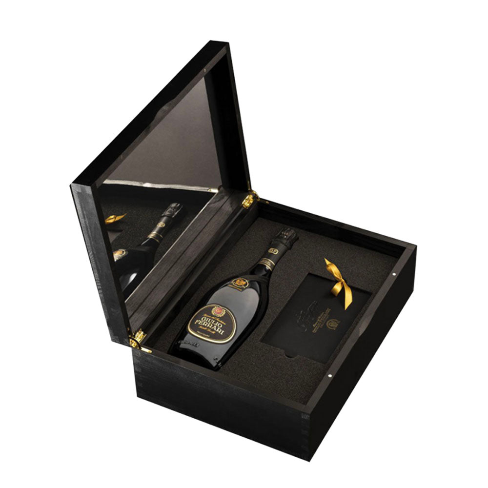 Spumante Ferrari Giulio Riserva del Fondatore Extra Brut 2007 Cl 75 Cassa Legno