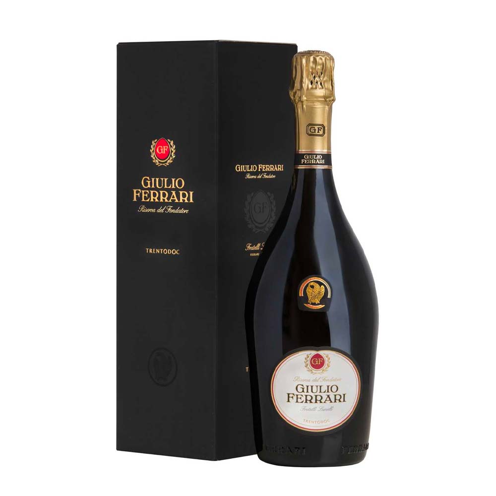 Spumante Ferrari Giulio Riserva del Fondatore Extra Brut 2015 Cl 150 Astucciata