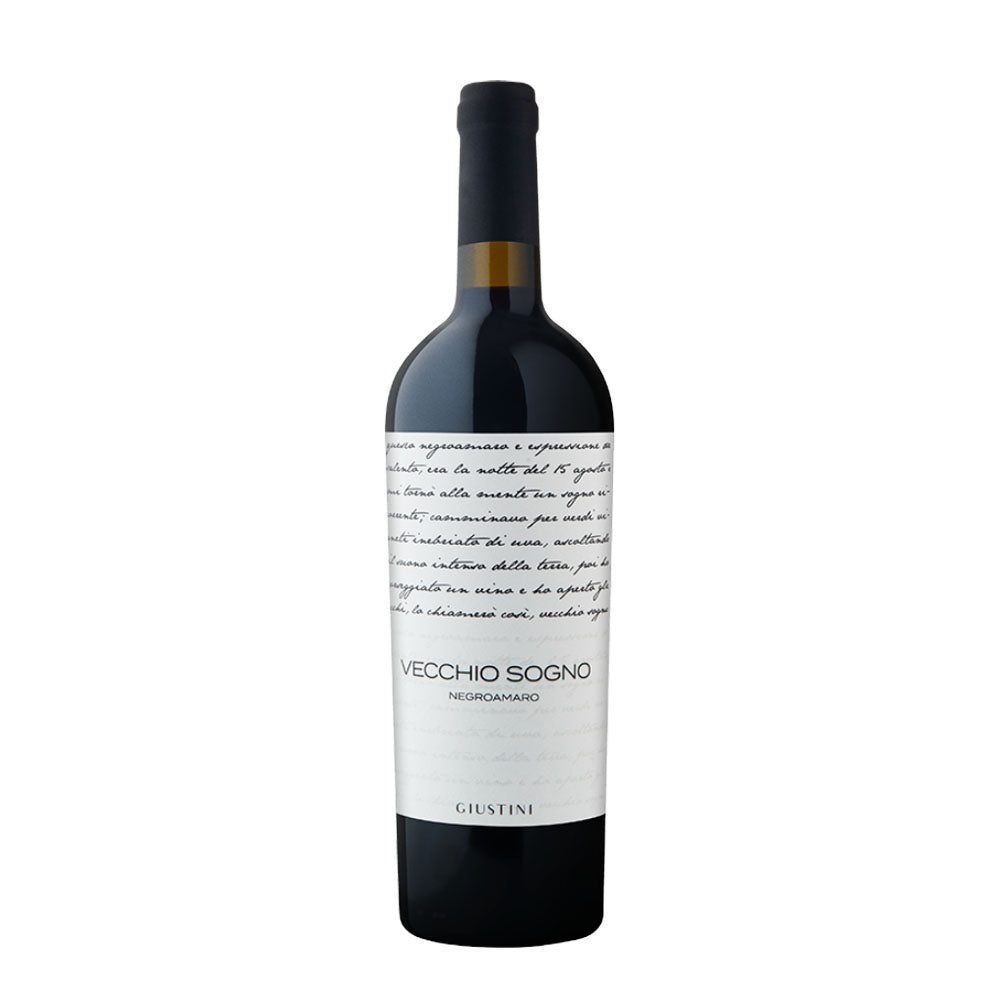 Vino Giustini Vecchio Sogno Negroamaro Igp Salento Cl 75