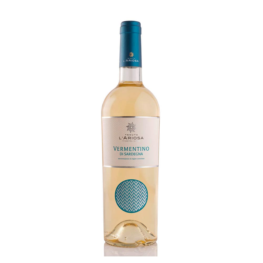 Vino Tenuta L'Ariosa Vermentino di Sardegna Doc Cl 75