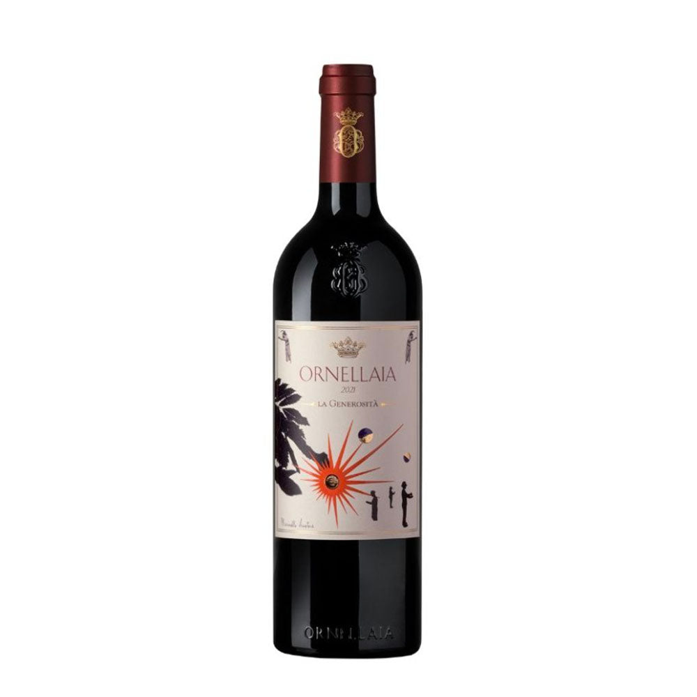 Vino Tenuta dell'Ornellaia Bolgheri La Generosità Doc Cl 75 2021 Edizione Limitata