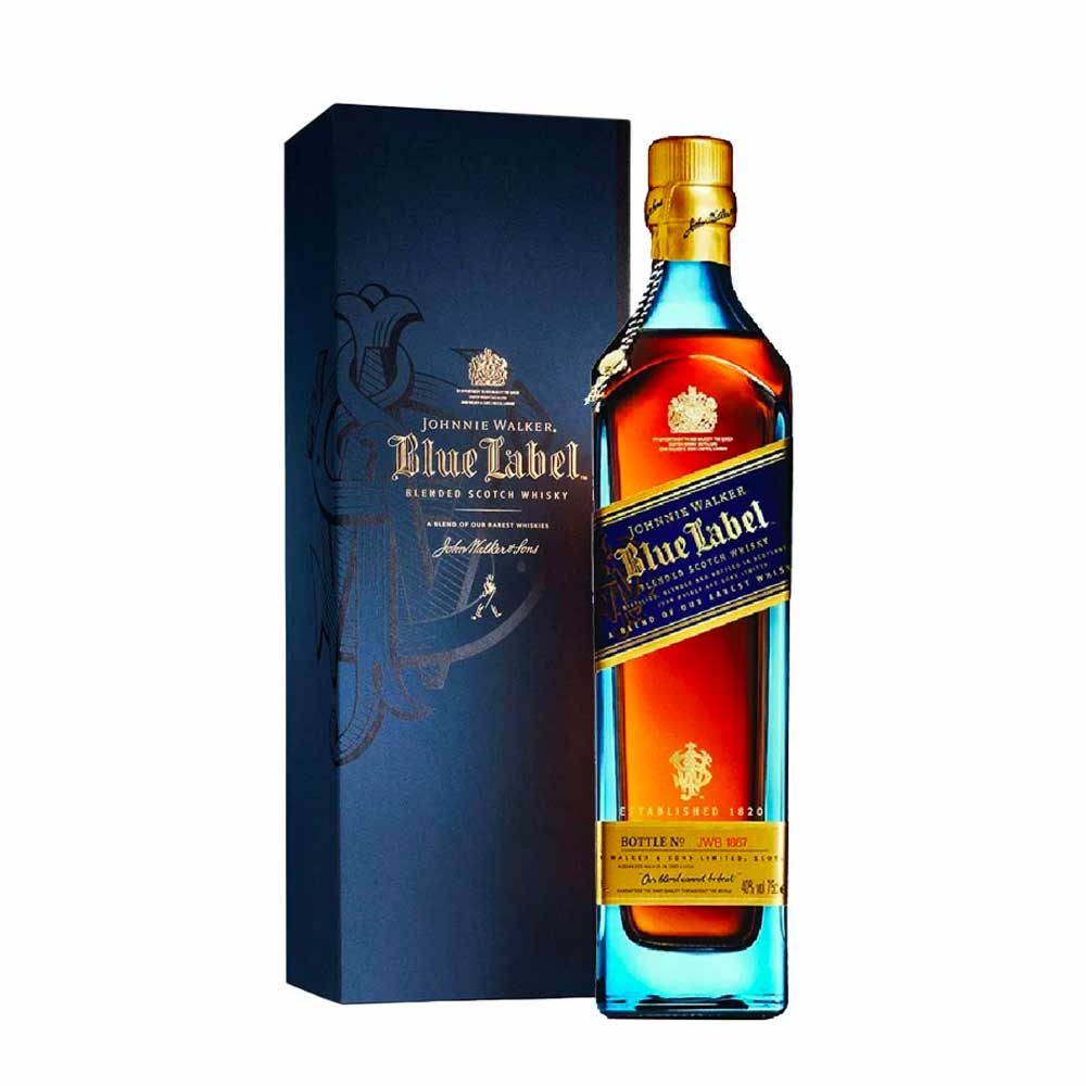 Whisky Johnnie Walker Blue Label Blended Scotch Cl 70 Astucciata