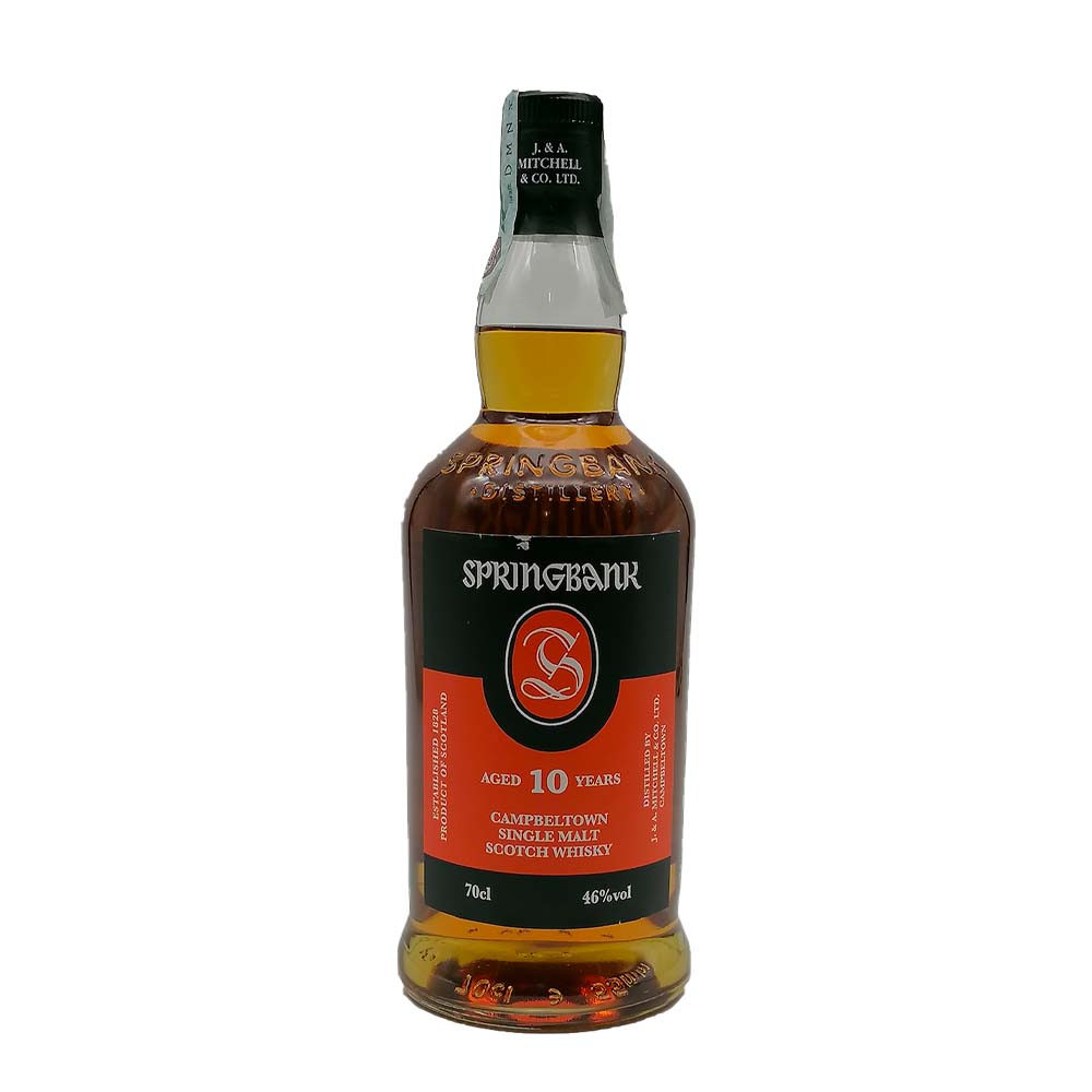 Whisky Springbank Campbeltown Single Malt 10 Years Cl 70