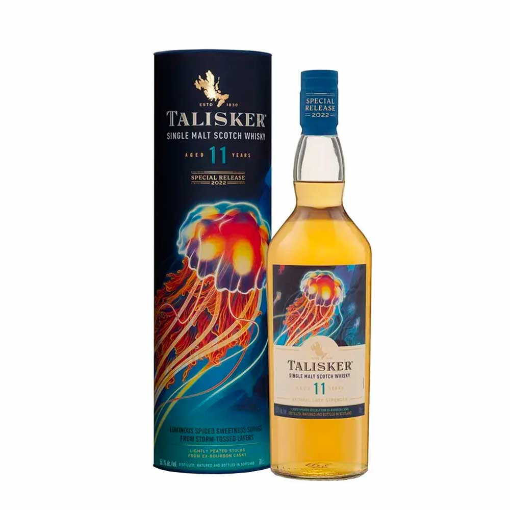 Whisky Talisker Single Malt 11 Year Old Cl 70 Astucciata Limited Edition