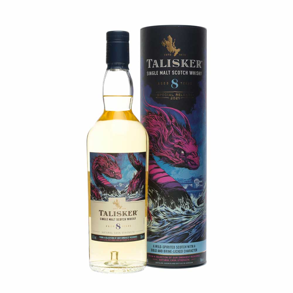 Whisky Talisker Single Malt 8 Year Old Cl 70 Astucciata Limited Edition