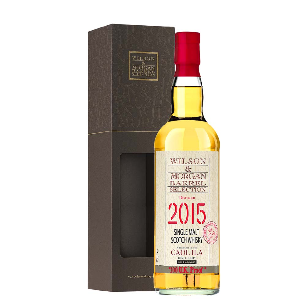 Whisky Wilson & Morgan Caol Ila 2015 U.K. Proof Virgin Oak Finish Cl 70 Astucciata