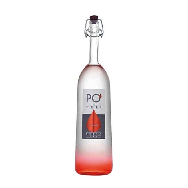 Grappa Poli Po' Merlot Secca Cl 70