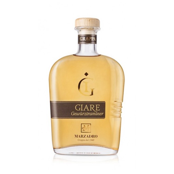 Grappa Marzadro Giare Gewürztraminer Cl 70