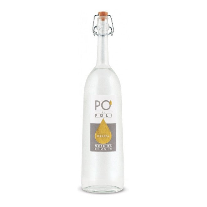 Grappa Poli Po' Moscato Morbida Cl 70