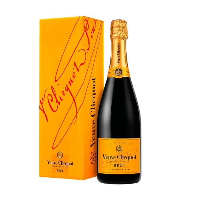 Champagne Veuve Clicquot Brut Yellow Label Cl 75 Astucciato