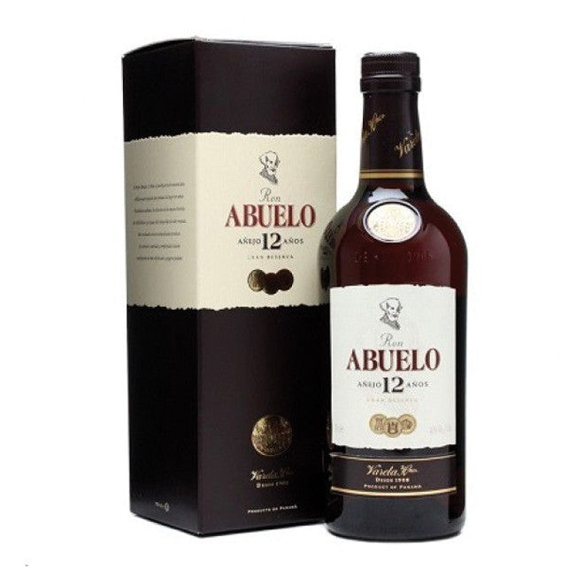 Rum Abuelo 12 Aged Cl 70 Astucciata