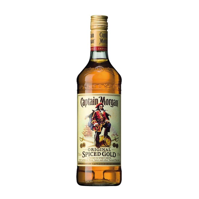 Rum Captain Morgan Original Spiced Gold Cl 100