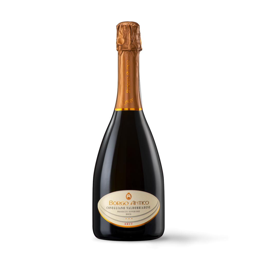 Prosecco Borgo Antico Valdobbiadene Superiore Millesimato Brut Docg Cl 75