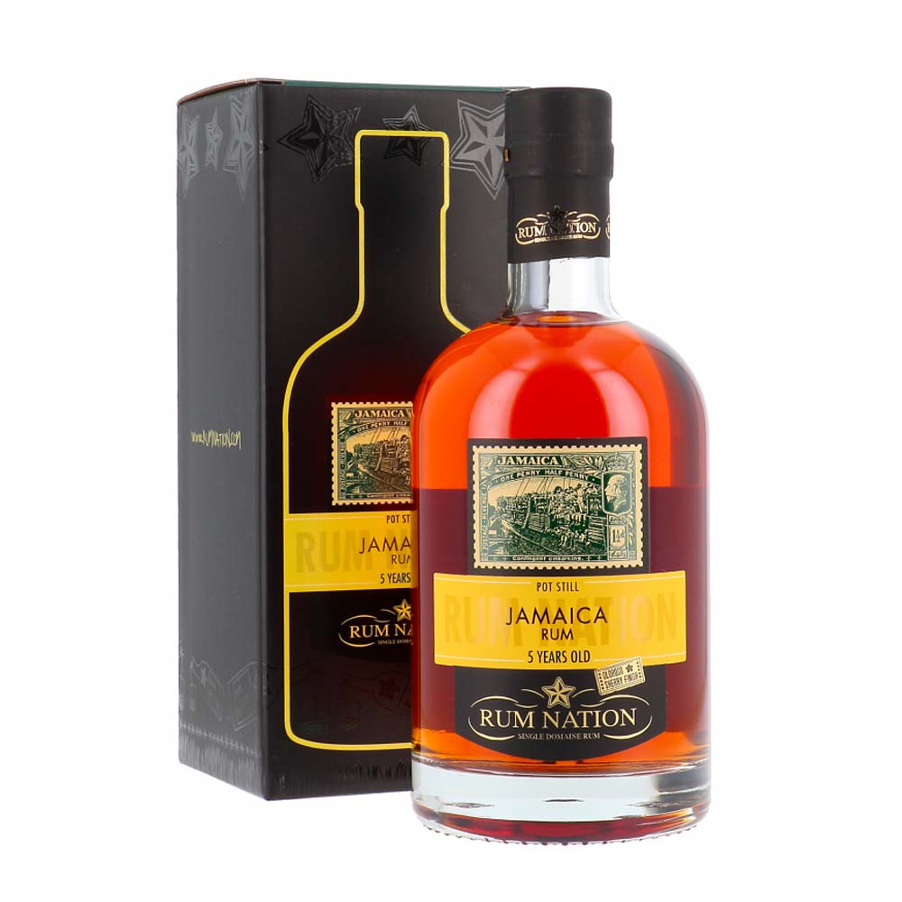 Rum Nation Jamaica Pot Still 5 Anni Cl 70 Astucciata