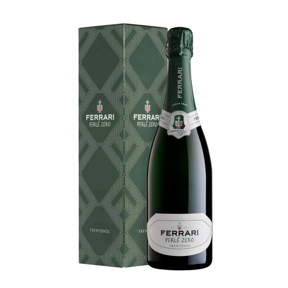 Spumante Ferrari Perlé Zero Cuvée 2013 Cl 75 Astucciata