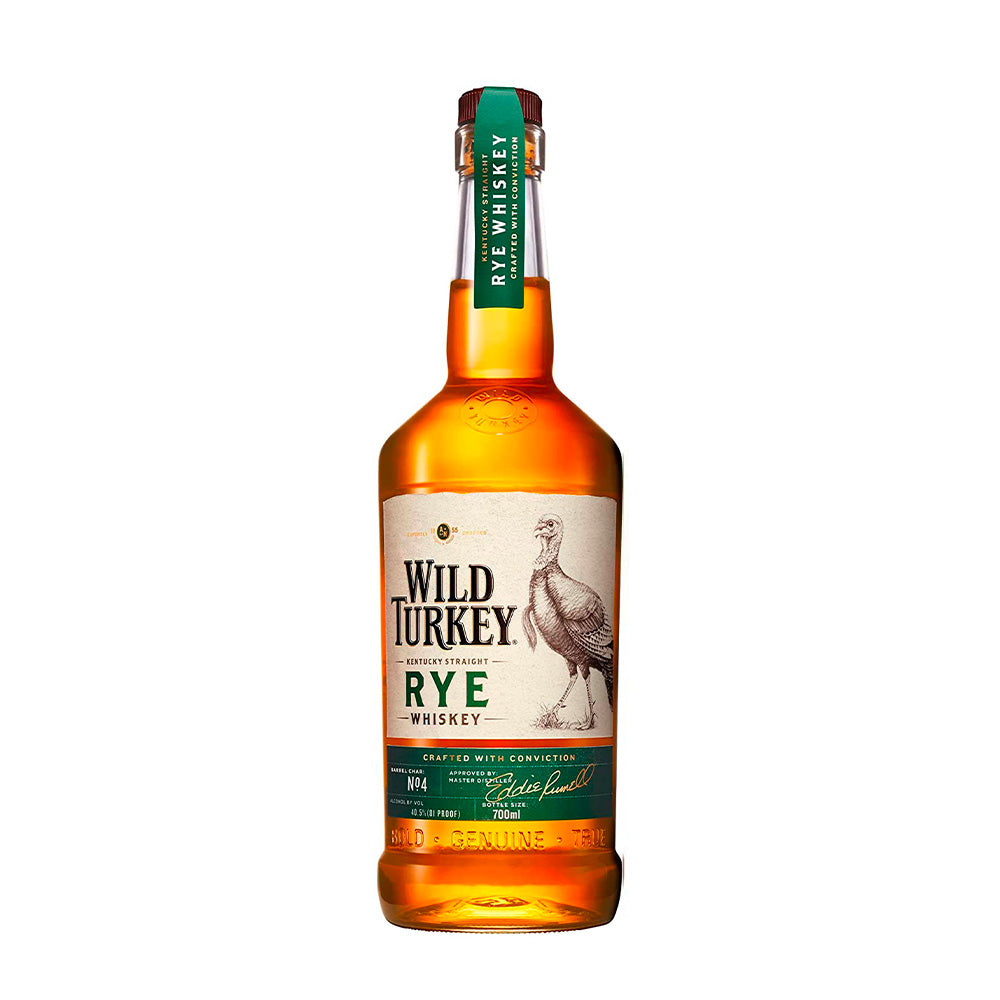 Bourbon Whiskey Wild Turkey Rye Kentucky Cl 70